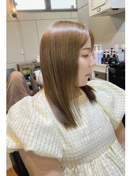 アーチテクトヘア(Architect hair by Eger) オリーブベージュ×METEOアルカリ酸熱TR