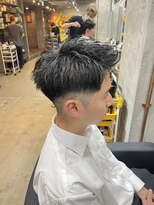 カーニー 上野(kearny)&nbsp;スパイキーショート/フェードカット/メンズショート