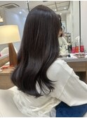 ショコラブラウン　×   ロング