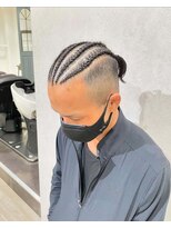 イト(ito)&nbsp;格闘技メンズヘアコーンロウキックボクサーヘア関西兵庫県姫路