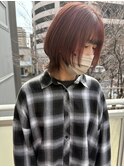 エンドカラー×ショートウルフ