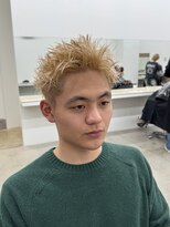 ニュート(Neut )&nbsp;メンズカットスパイキーショートミルクティーベージュ