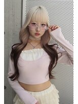 ユーフォリア 新宿通り(Euphoria) レイヤーカット/くびれ巻き/韓国ヘア/デザインカラー