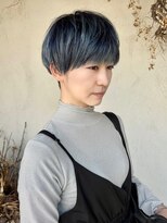 ディレクト(Direct) ショートボブハイライトレイヤーカットヘアセット髪質改善天文館