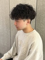 ニアウ 太田店(Niau)&nbsp;メンズナチュラルマッシュシャドウパーマ波巻きスパイラルパーマ