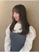 顔まわりレイヤーカットで大人可愛くワンカール