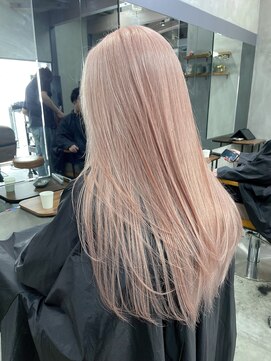 エイム(AiM) レイヤーカット×ペールピンク