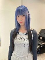 シー(SEA)&nbsp;2トーンデザインカラー 水色/アッシュ/グレー/ブリーチ