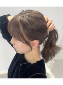 前髪カット＋顔周りカット
