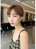 ショートカットショートヘアコンパクトショートボブ丸みショート