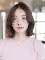 ドットハリス(.Hallis)&nbsp;レイヤーボブ/レイヤーカット/くびれレイヤー/韓国風ヘア