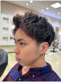 アップバングメンズベリーショートジェットモヒカン