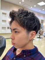 ブルースカイ 二俣川ドンキホーテ店(Blue-Sky)&nbsp;アップバングメンズベリーショートジェットモヒカン