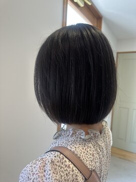 スリー(THREE) くびれヘア/アプリコットオレンジ/夏のヘアアレンジ/蟹江