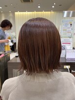 プランタンシエル(printemps CIEL)&nbsp;外ハネボブ×pink brown