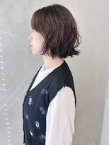 ラウンジ モリオ イケブクロ(Lounge MORIO Ikebukuro)&nbsp;＊外ハネボブゆるふわパーマボブ大人ボブ顎ラインボブ30代40代