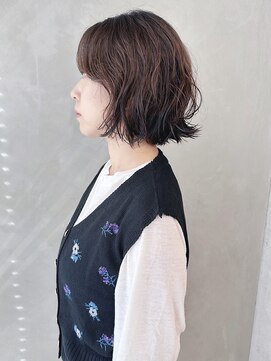 ラウンジ モリオ イケブクロ(Lounge MORIO Ikebukuro) ＊外ハネボブゆるふわパーマボブ大人ボブ顎ラインボブ30代40代