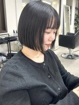クレム 博多駅店(ChLem) 切りっぱなしボブ 博多美容室