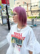 カケ(kake)&nbsp;スモーキーピンク×ボブレイヤー