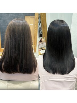 ゼン ネオ(Zen Neo) 黒髪カラー☆髪質改善トリートメント