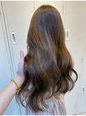 髪質改善*ロングレイヤーグレーベージュ*美髪【Zina船橋】