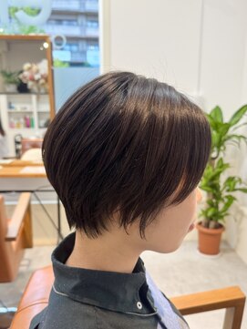 【amule hair】襟足すっきりショート