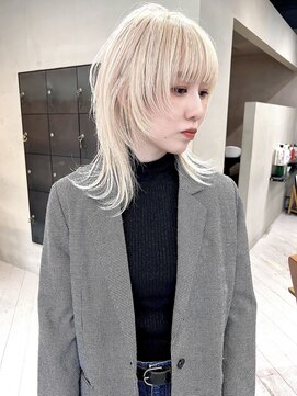 ヘアー アイス ルーチェ(HAIR ICI LUCE) ウルフカット/レイヤーカット/ハッシュカット/城倉