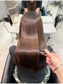 ロング/艶カラー/トリートメント/透明感/【lana hair新宿】