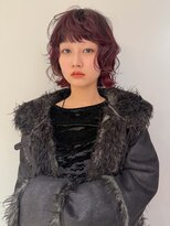 ウクク(UCUCU)&nbsp;レッドカラーボブ