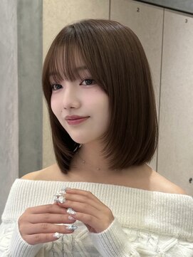 ロンドグロワール 大宮(Lond Gloire) 大人ガーリー/ミニボブレイヤー/ミディアムレイヤーカット/大宮