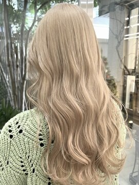 ベル 表参道Terrace(Belle) スモーキーカラー/抜きっぱなしブロンド/抜きっぱなしブリーチ