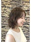 ウェットパーマスタイル
