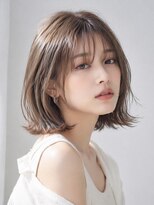 エトネ ヘアーサロン 仙台駅前(eTONe hair salon) ふんわり外はねボブ 20代30代40代
