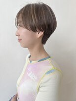 イーストハムアネーロ(EAST HAM anello)&nbsp;透明感ブラウンアッシュ/ショート/レイヤーカット