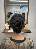 結婚式参列ヘアセット/カチモリヘア