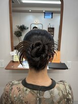 カセット(cassette.) 結婚式参列ヘアセット/カチモリヘア