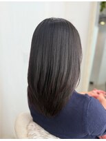 ウミネコ美容室 センター北hanare店(Umineko美容室)&nbsp;梅雨前の髪質改善で広がり抑えるセミロング