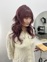 シラフ(SHIRAF)&nbsp;ブリーチやめて行く方におすすめカシスピンクカラー！