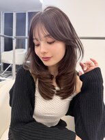 アイトーキョーエス 渋谷(AI TOKYO S)&nbsp;レイヤーカット/ココアブラウン/ニュアンス/髪質改善/渋谷