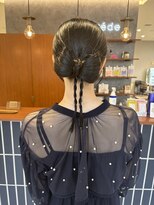クレーデ 姪浜店(Crede)&nbsp;ツイストリボンアレンジ