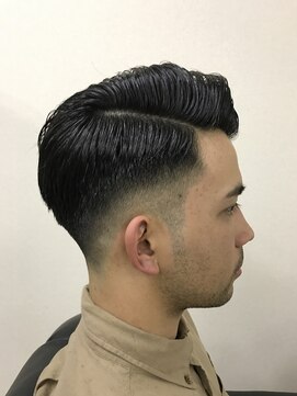 メンズヘアサロン ルーモ 7:3フェード