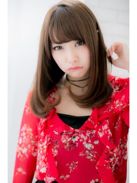 ローマ ギンザ(ROMA Ginza) 『ROMA』ナチュラル×小顔エフォートレスワンカールセミロング