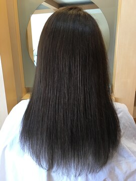 アンズヘアー ロングヘアー ストレート