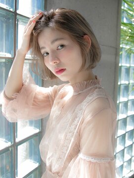 リリアン 青山(relian) グレーカラーとボブで可愛さアップ☆