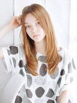 ナル 白山神社参道通り店(nalu)&nbsp;ナチュラル内巻きストレートスタイル