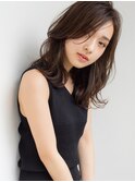 [k-two名古屋/栄/矢場町]小顔、大人のウェットラフスタイル/黒髪
