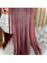 エイチ バイ エムズハウス(H eitch by mshouse)&nbsp;ローズピンク×艶々ストレート