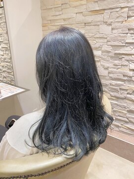 ヘアアンドメイク オプシス(Hair&Make OPSIS) 暗髪だけど黒くない！”ネイビーグレージュ”☆