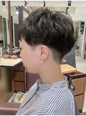 刈り上げマッシュショート
