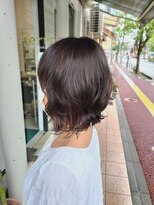 テラス ヘアアンドボタニカル(terrace)&nbsp;前下がり/外ハネMIXパーマ/20代30代40代/姪浜